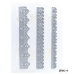 Steel Border Dies (Set of 3 dies) - Floral Edges
