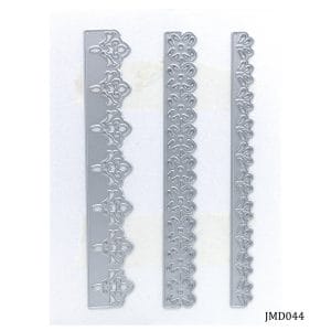 Steel Border Dies (Set of 3 dies) - Floral Edges