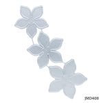 Steel Dies - 5 petal flowers for flowermaking (Set of 3 dies)