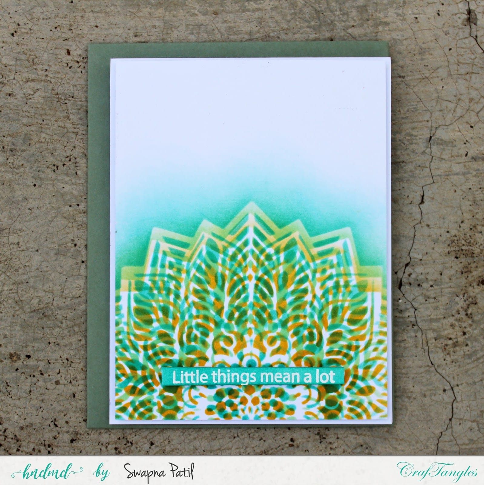 CrafTangles 6"x6" Stencil - Mandala Reloaded Mandala Reloaded 2 Mandala_Reloaded_2