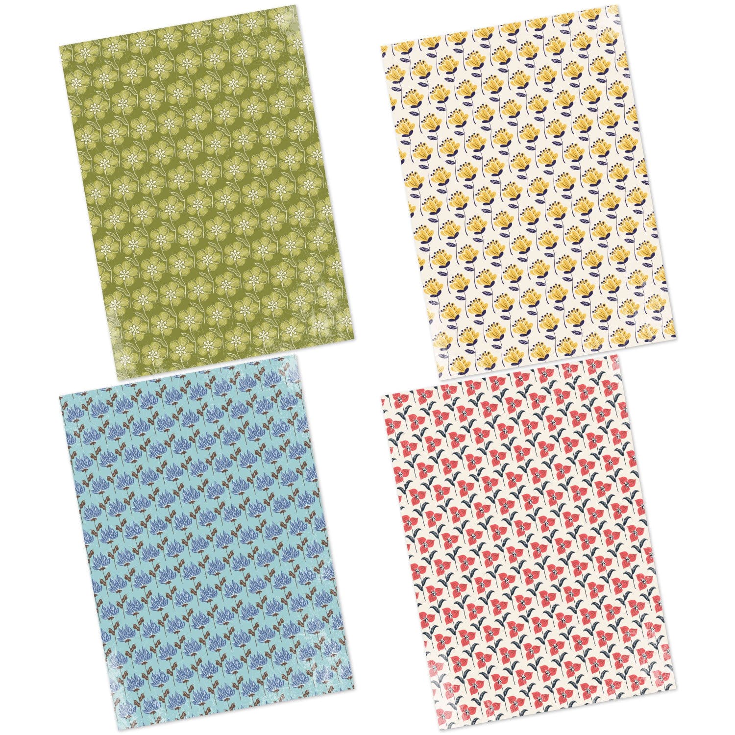 CrafTangles Decoupage Paper Pack - Vintage Florals (A4) - 4 sheets Vintage Florals Amazon 4 Images Vintage-Florals-Amazon-4-Images