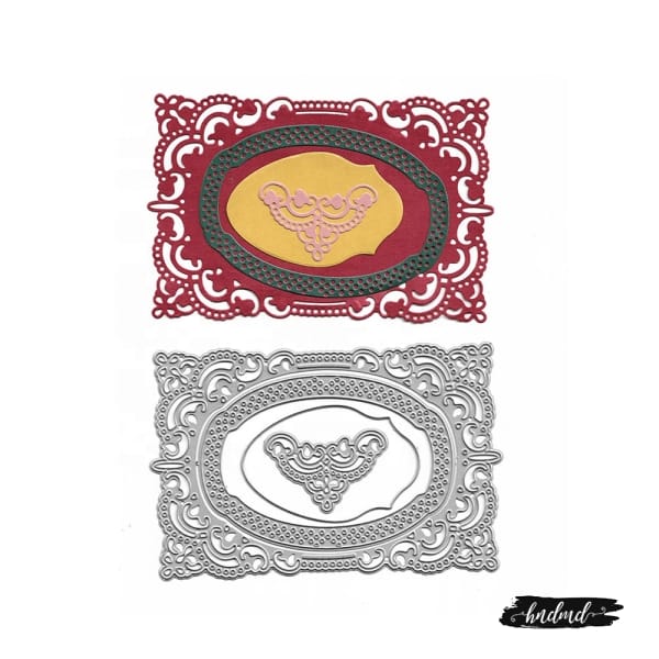 Steel Dies - Ornate Retangles (Set of 4 dies)