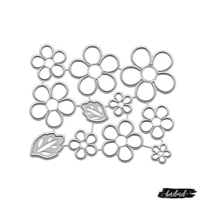 Steel Cutting Dies - Flower Set