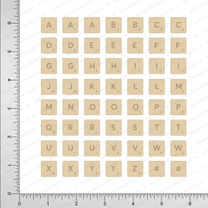 Mudra Chipzeb - Alphabet Tiles