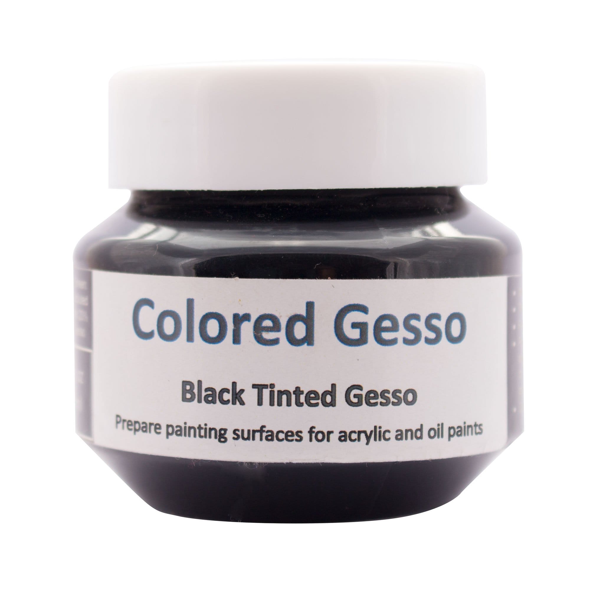 Hakims Colored Gesso (136 ml) - Black hakims black gesso Hakims Colored Gesso (136 ml) - Black