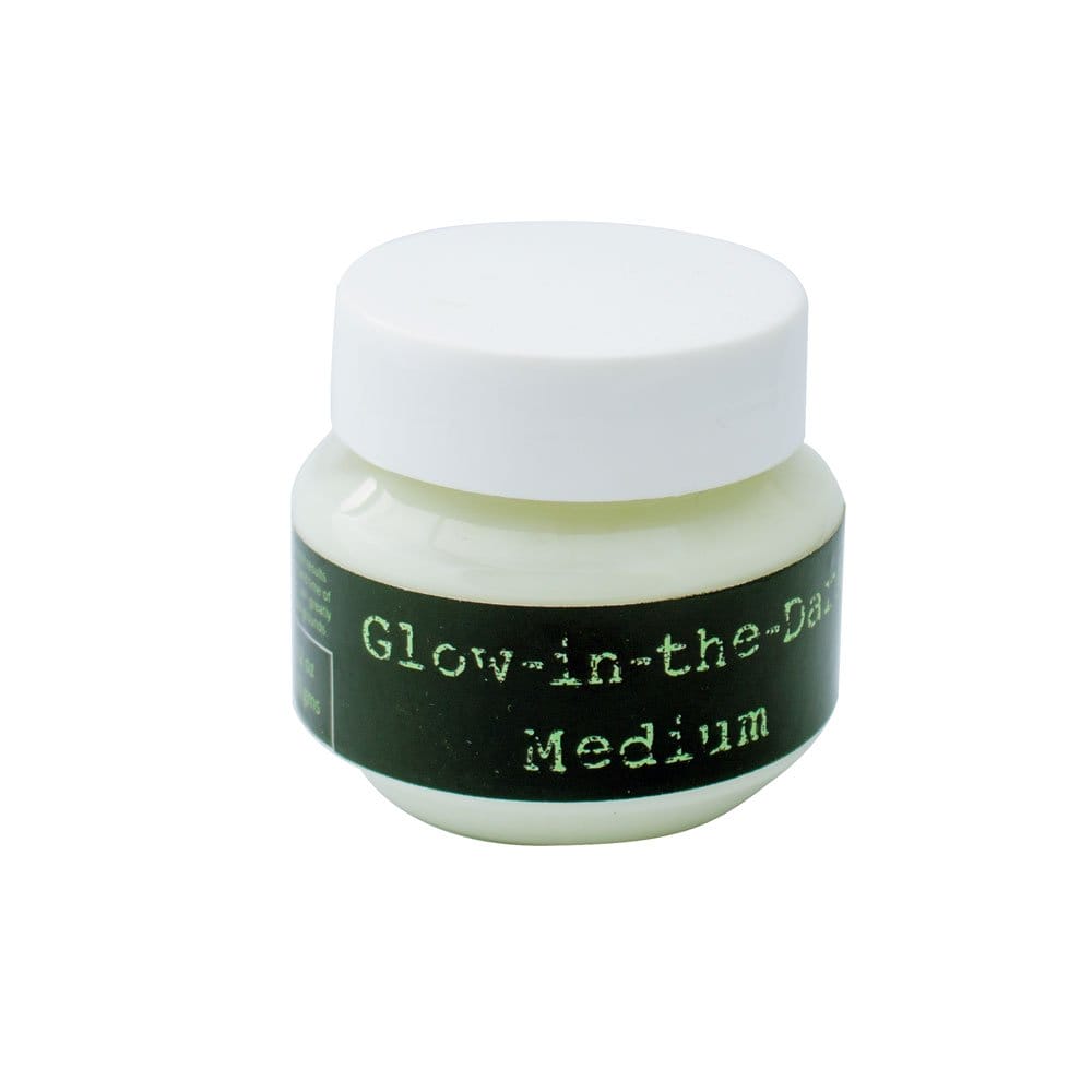 Hakims Glow in the Dark Medium (4.2 Oz / 120 gms) hakims glow in the dark medium Glow in the Dark Paints