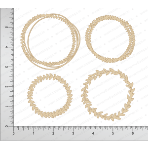 Mudra Chipzeb - Leaf Circle