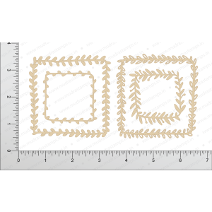 Mudra Chipzeb - Leafy Squares