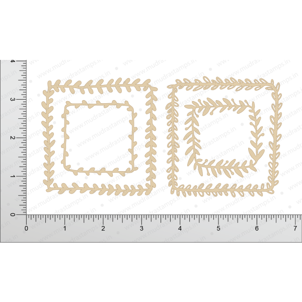 Mudra Chipzeb - Leafy Squares