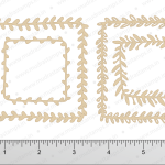 Mudra Chipzeb - Leafy Squares