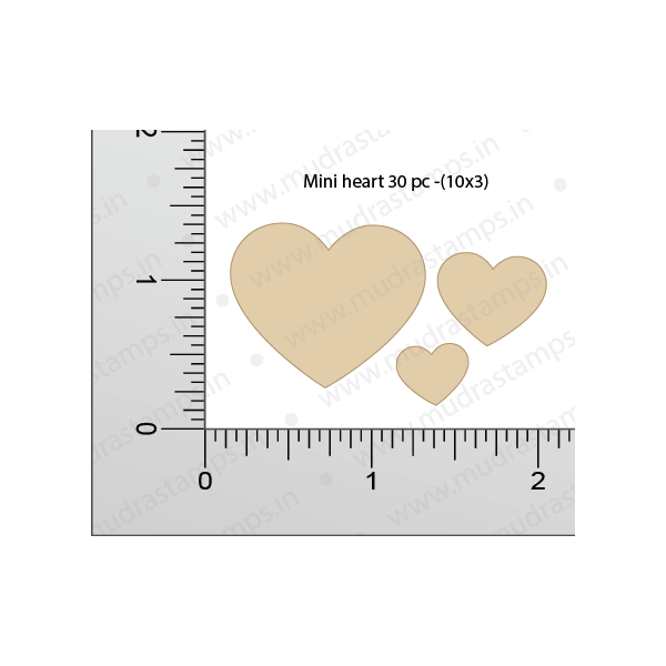 Mudra Chipzeb - Mini Hearts
