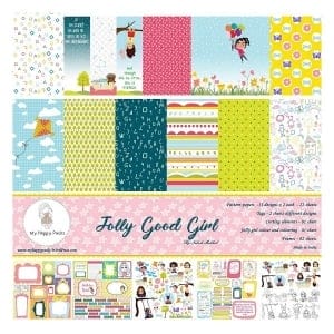 My HappyPacks - Jolly Good Girl (12 by 12 patterned paper)