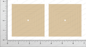 Mudra Chipzeb - Nested Square