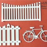 Papericious White Chippis - Fancy Fence