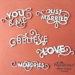 Papericious White Chippis - Lovely