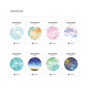 Sticky Notes or Memo Pads - Watercolor World