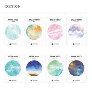 Sticky Notes or Memo Pads - Watercolor World