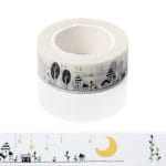 Washi Tape - Doodled Scene