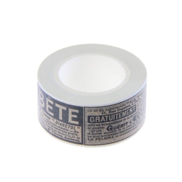 Vintage Advertisement - Japanese Washi Tape CAWT-246