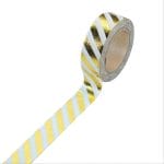 Foiled Washi Tape - Striped