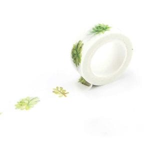 Green Succulents - Japanese Washi Tape