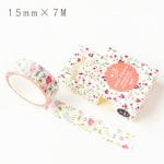 Tiny purple florals - Japanese Washi Tape