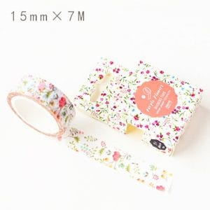 Tiny purple florals - Japanese Washi Tape