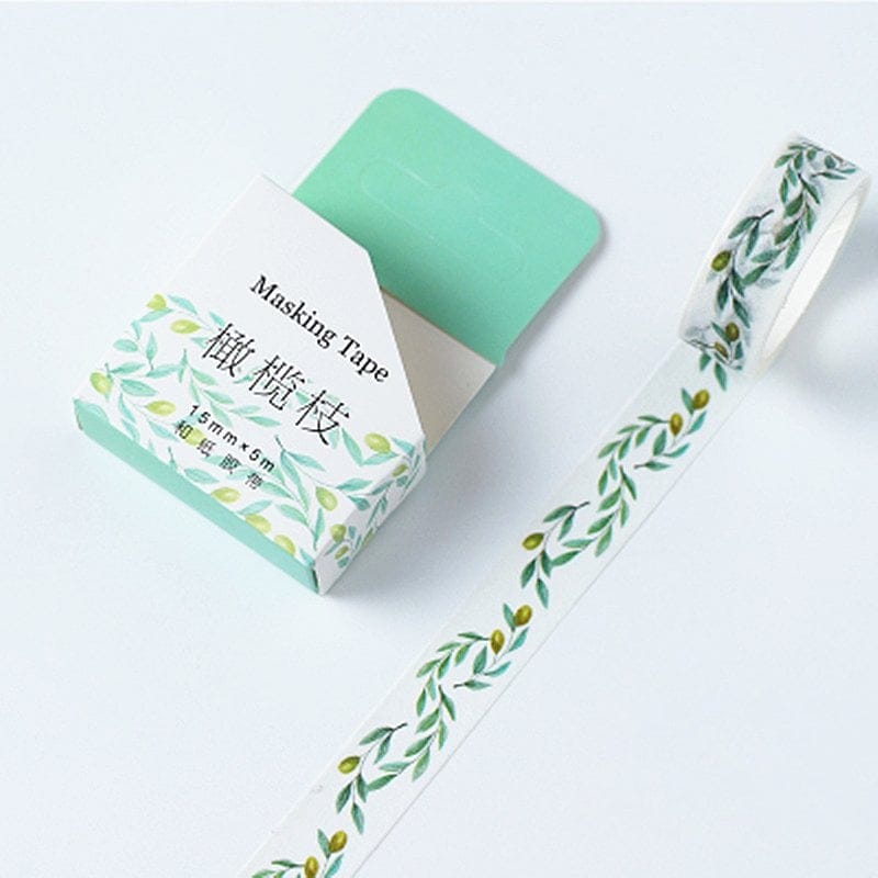 Washi Tape - Leafy Border CAWT 288 washi Tapes leaves Washi Tape - Leafy Border
