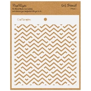 CrafTangles 6"x6" Stencil - Maze