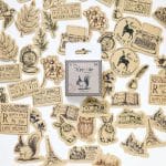 Vintage Items Stickers or Ephemera (45 pcs)