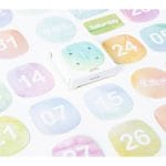 Watercolor Days Stickers or Ephemera (45 pcs)