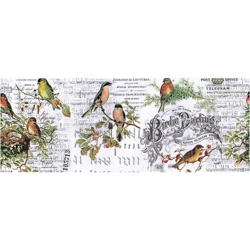 TimHoltz IdeaOlogy Collage Paper 6yds - Aviary Timholtz collage paper aviary TimHoltz IdeaOlogy Collage Paper 6yds - Aviary