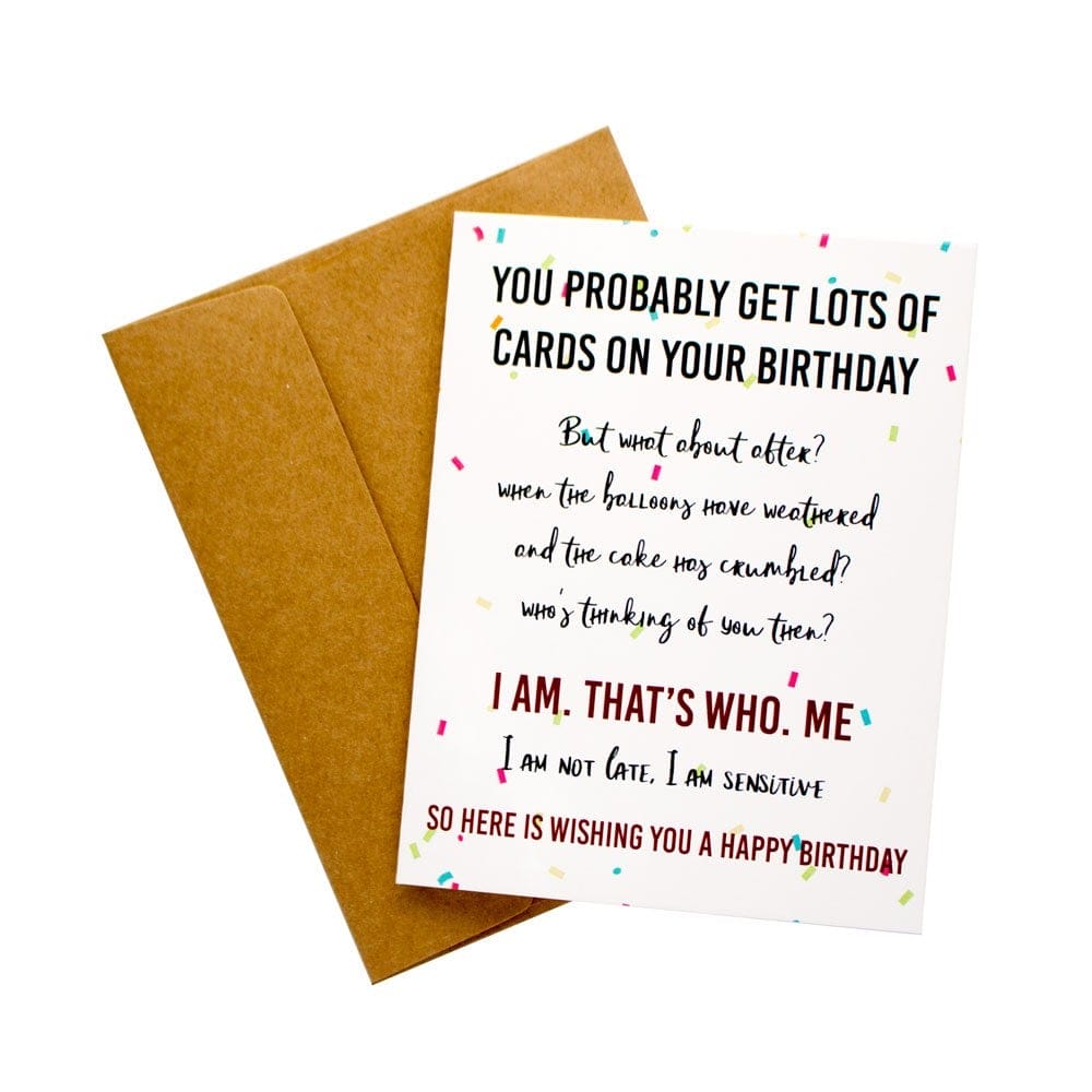 Belated Birthday wishes printed Greeting Card belated birthday printed greeting card Birthday Cards