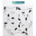 Concord & 9th Clear Turnabout Stamp - Semicircle (6 by 6 inch)