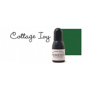 Memento Dye Ink Refill/Reinker - Cottage Ivy