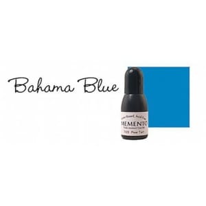 Memento Dye Ink Refill/Reinker - Bahama Blue