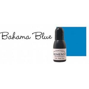 Memento Dye Ink Refill/Reinker - Bahama Blue