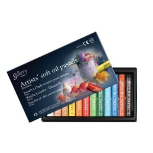 Mungyo Gallery Artist's Soft Oil Pastels Set of 12