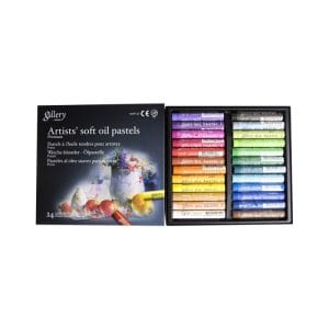 Mungyo Gallery Artist's Soft Oil Pastels Set of 24