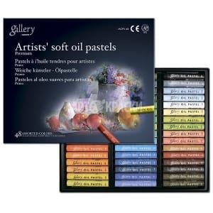 Mungyo Gallery Artist's Soft Oil Pastels Set of 48
