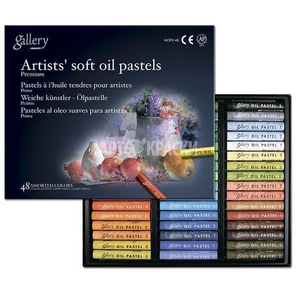Mungyo Gallery Artist's Soft Oil Pastels Set of 48 mungyo oil soft aste set of 48 Mungyo Gallery Artist's Soft Oil Pastels Set of 48