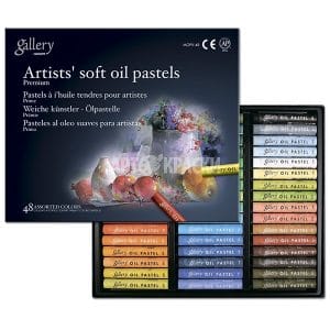 Mungyo Gallery Artist's Soft Oil Pastels Set of 48