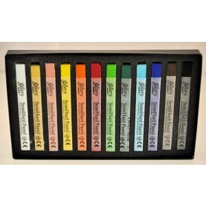 Mungyo Semi Hard Artist’s Pastels Set of 12