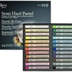 Mungyo Semi Hard Artist’s Pastels Set of 24