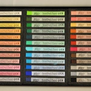 Mungyo Semi Hard Artist’s Pastels Set of 36