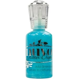 Nuvo Glitter Drops - Blue Lagoon (1.1 oz)