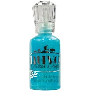 Nuvo Glitter Drops - Blue Lagoon (1.1 oz)