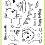 Tubby Photopolymer Clear Stamps - Make a Wish