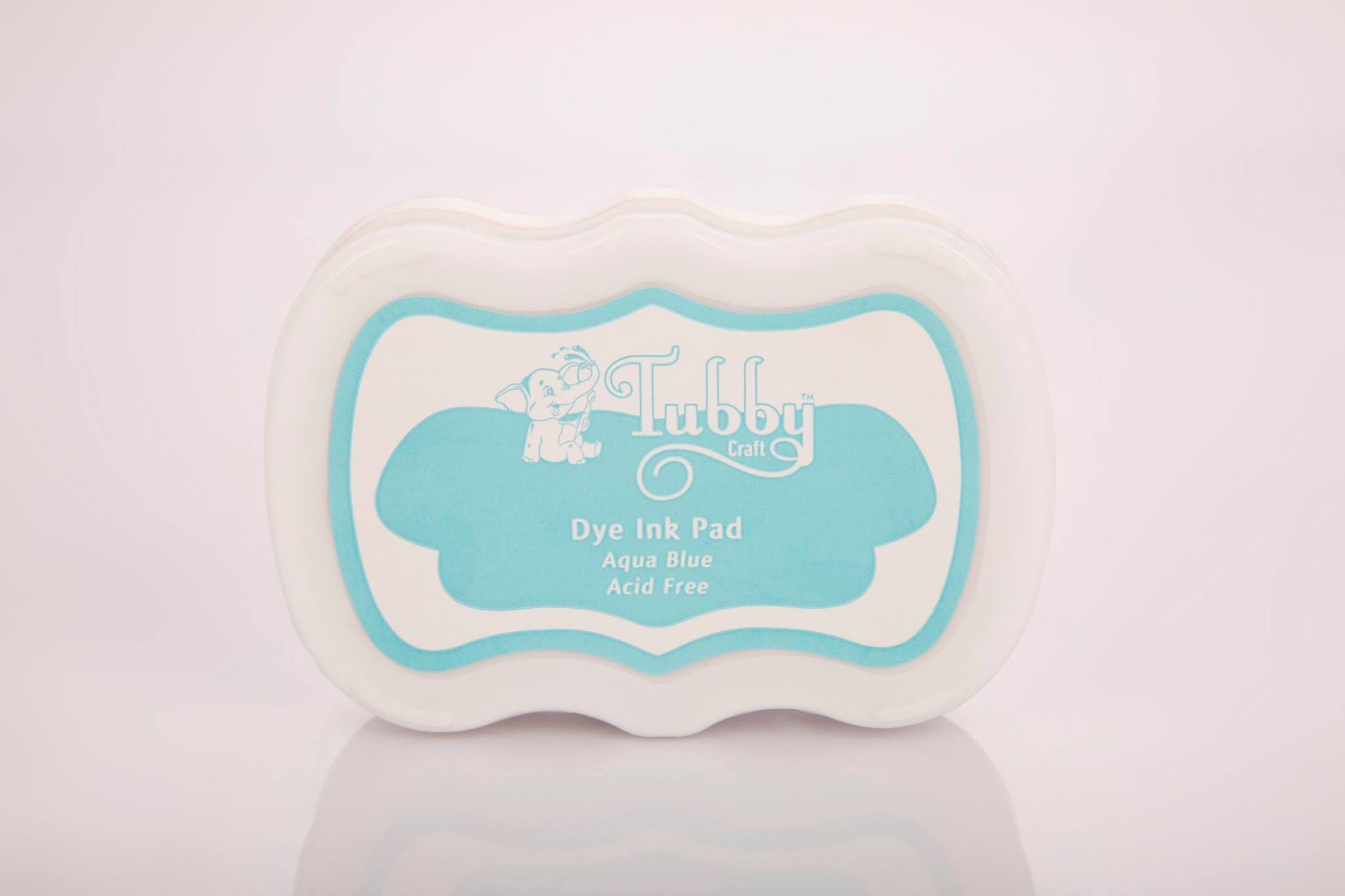 Tubby Craft Dye Ink Pad - Aqua Blue tubby dye ink pads aqua blue Tubby Craft Dye Ink Pad - Aqua Blue