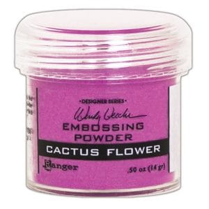 Wendy Vecchi Embossing Powder - Cactus Flower